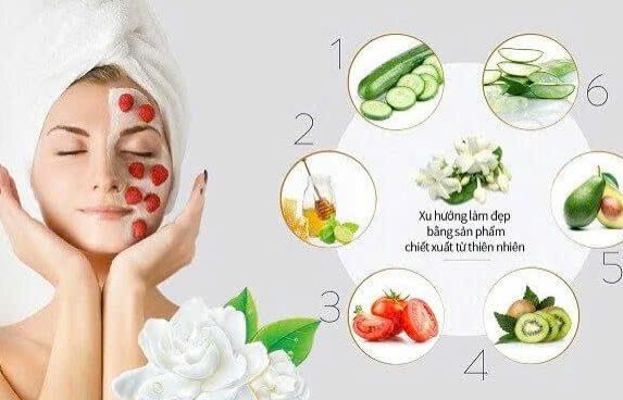 Bí quyết làm đẹp từ nguyên liệu thiên nhiên