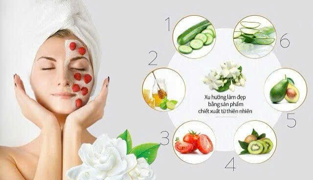 Bí quyết làm đẹp từ nguyên liệu thiên nhiên